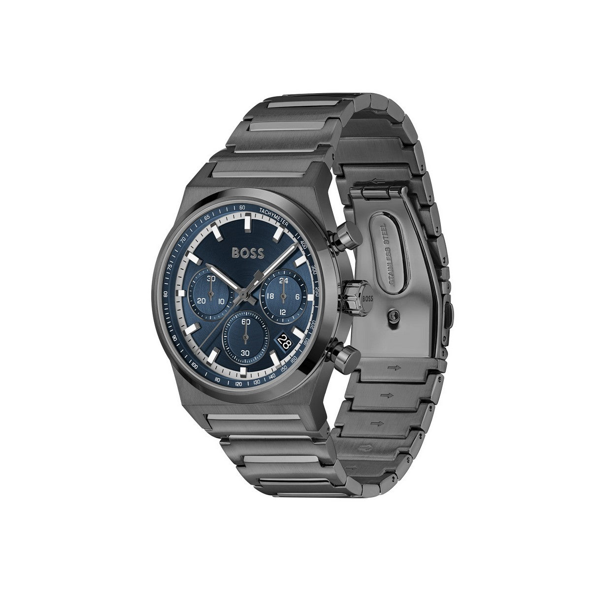 HUGO CANDOR CHRONO - Ø41 - Staal Herenhorloge HB1514223 - PansiteNederland.nl