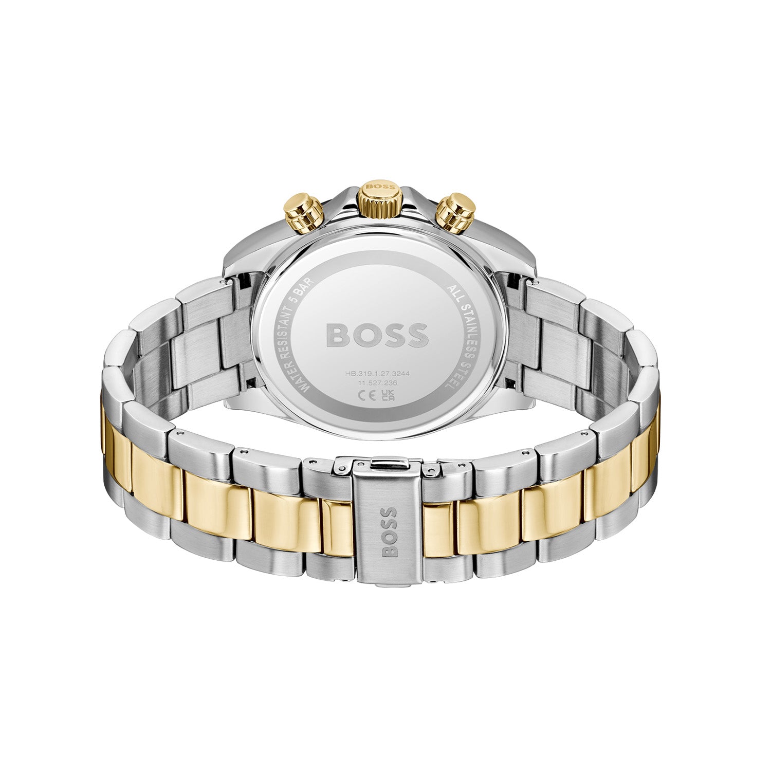 Hugo Boss Heren Horloge HB1514269 43 mm Zilverkleurig
