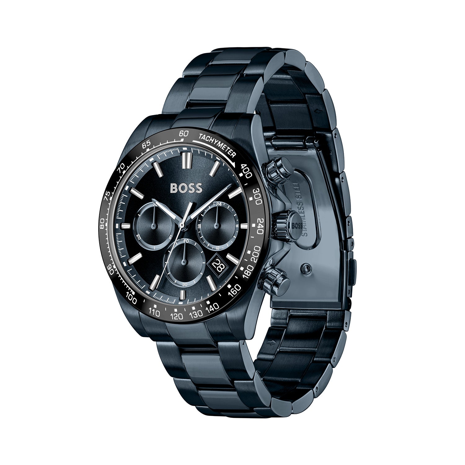 Hugo Boss Heren Horloge HB1514270 43 mm Blauw