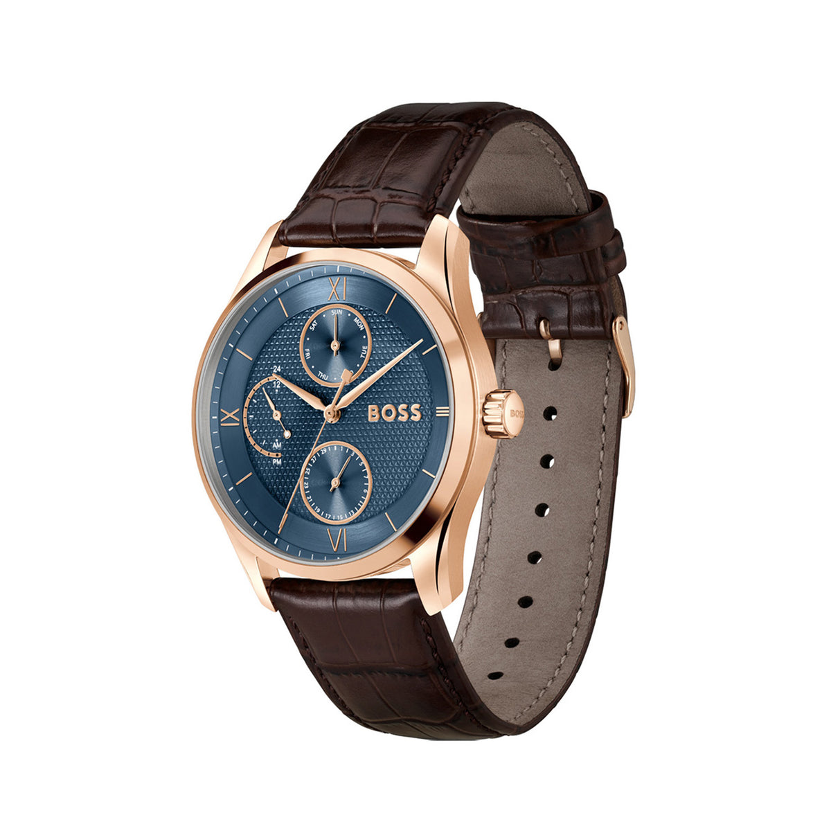 Hugo Boss Heren Horloge HB1514273 41 mm Goudkleurig