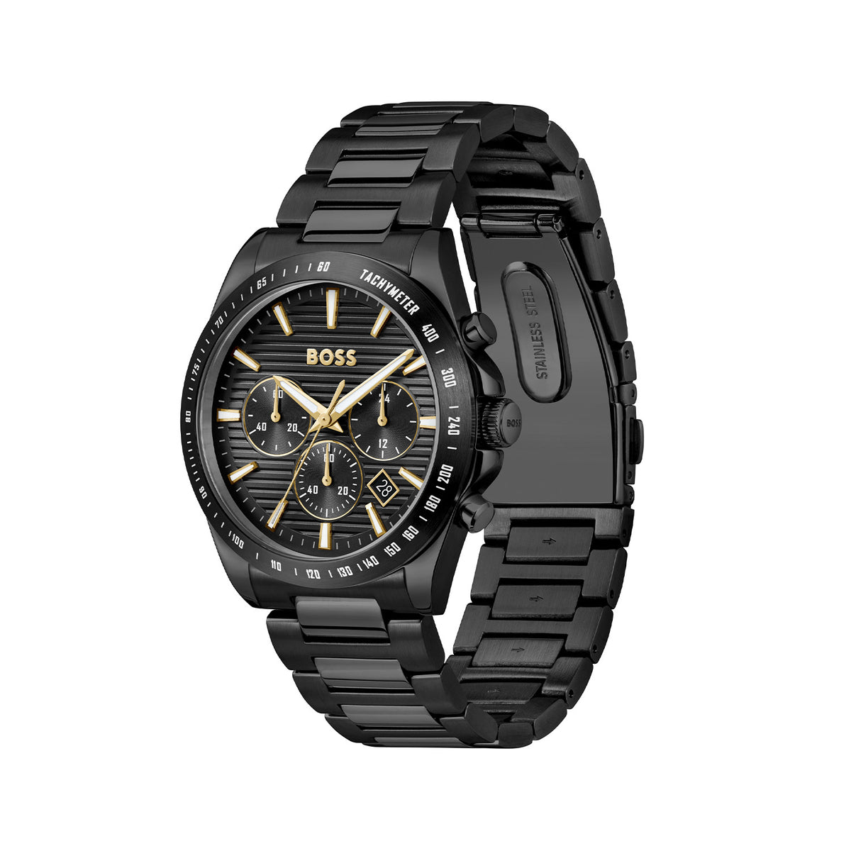 Hugo Boss Heren Horloge HB1514291 41 mm Zwart