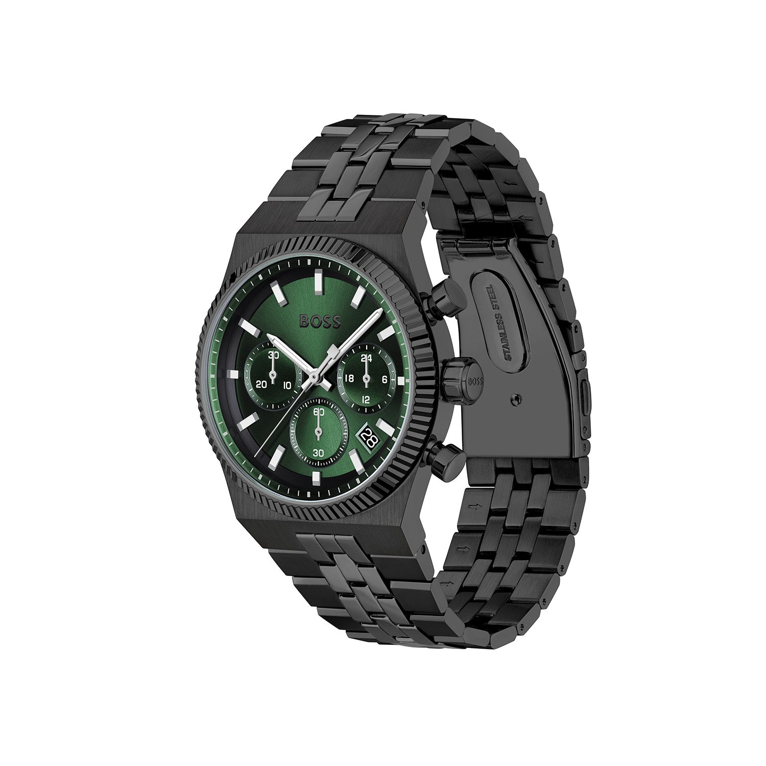 Hugo Boss Heren Horloge HB1514308 41 mm Zwart