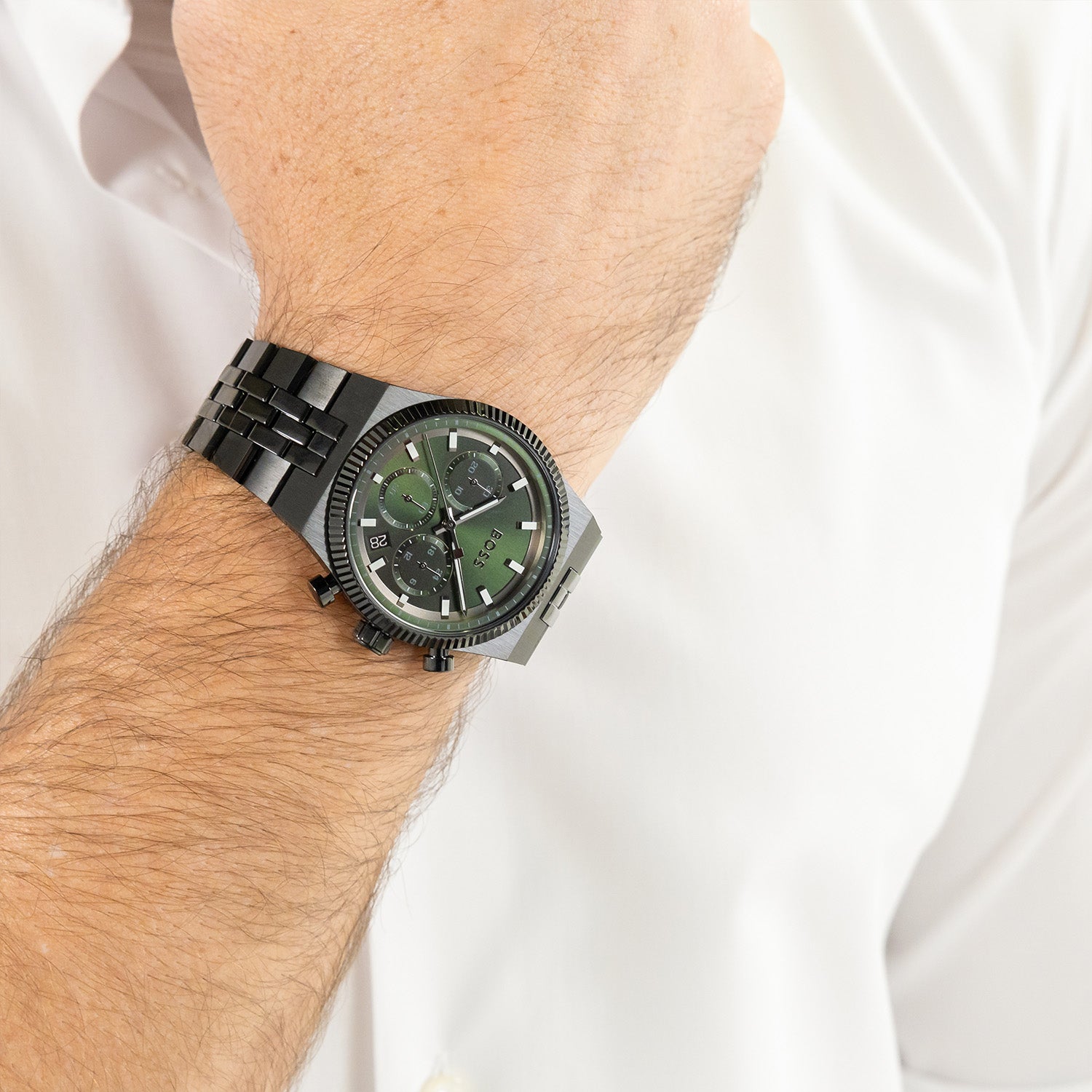Hugo Boss Heren Horloge HB1514308 41 mm Zwart