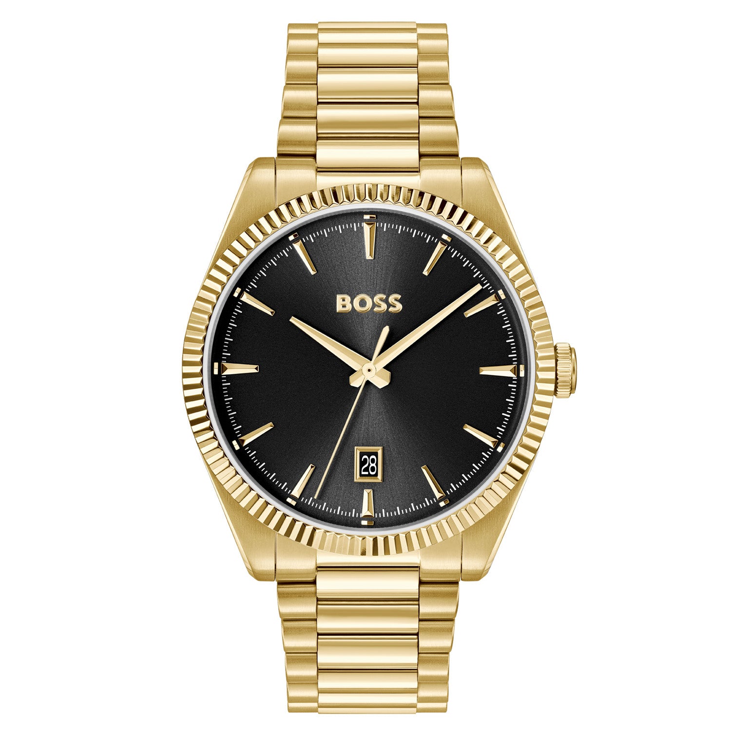 Hugo Boss Heren Horloge HB1514312 40 mm Goudkleurig