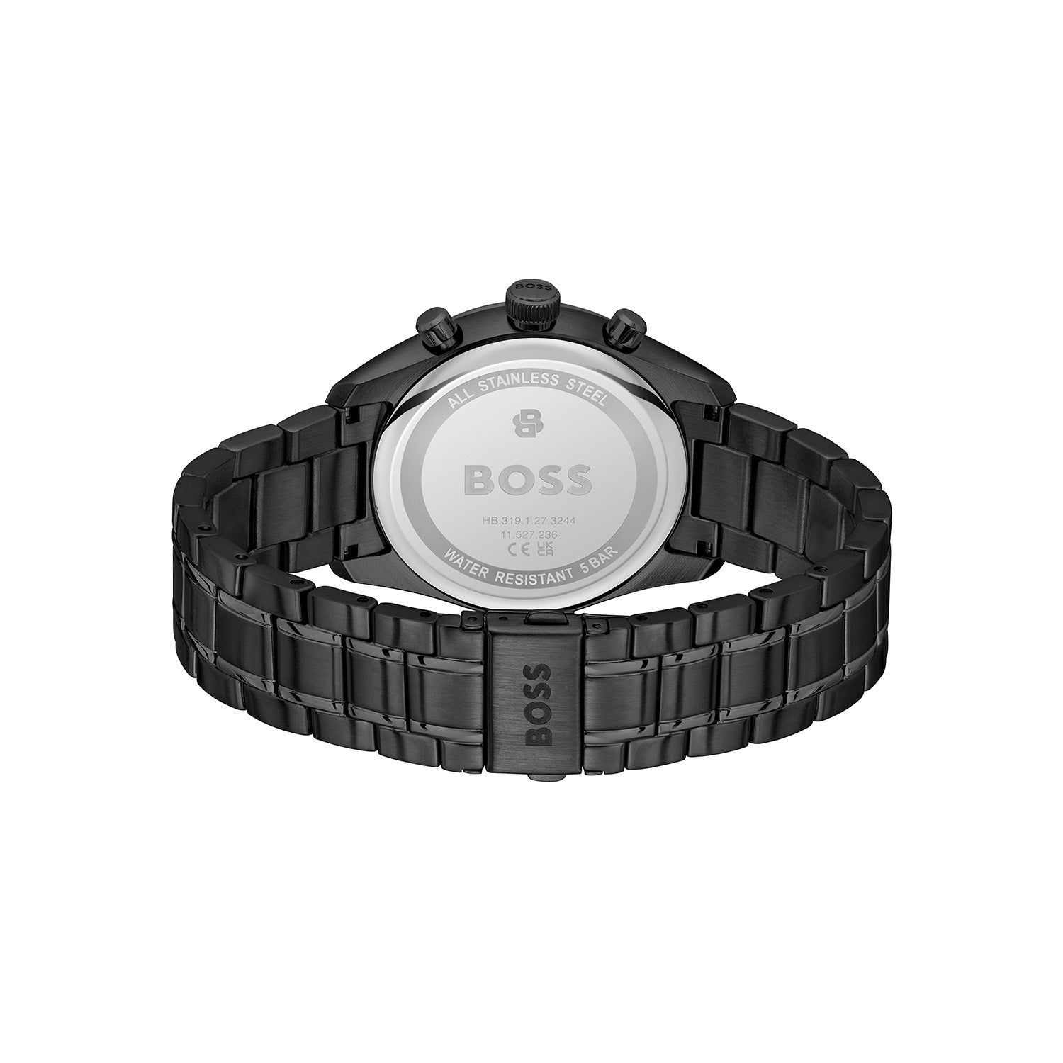 Hugo Boss Heren Horloge HB1514314 44 mm Zwart