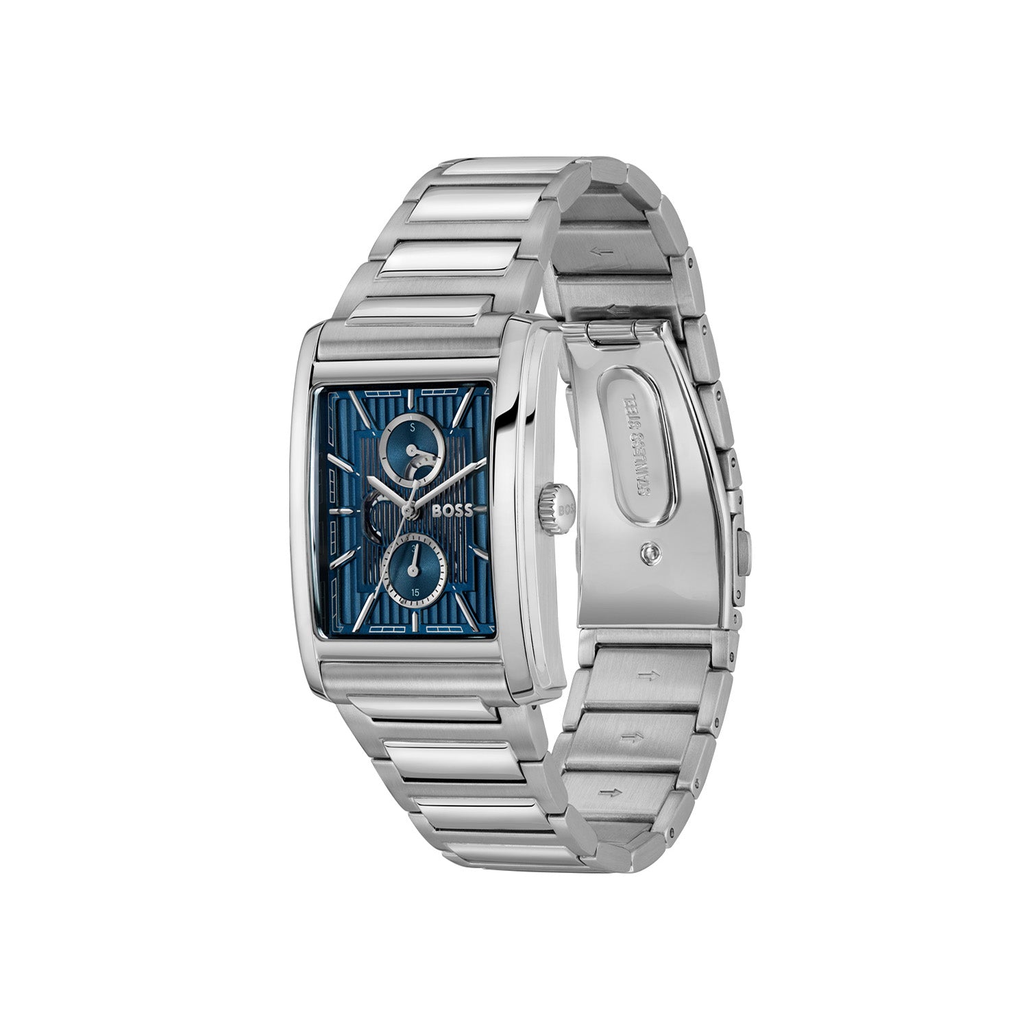 Hugo Boss Heren Horloge HB1514318 42 mm Zilverkleurig