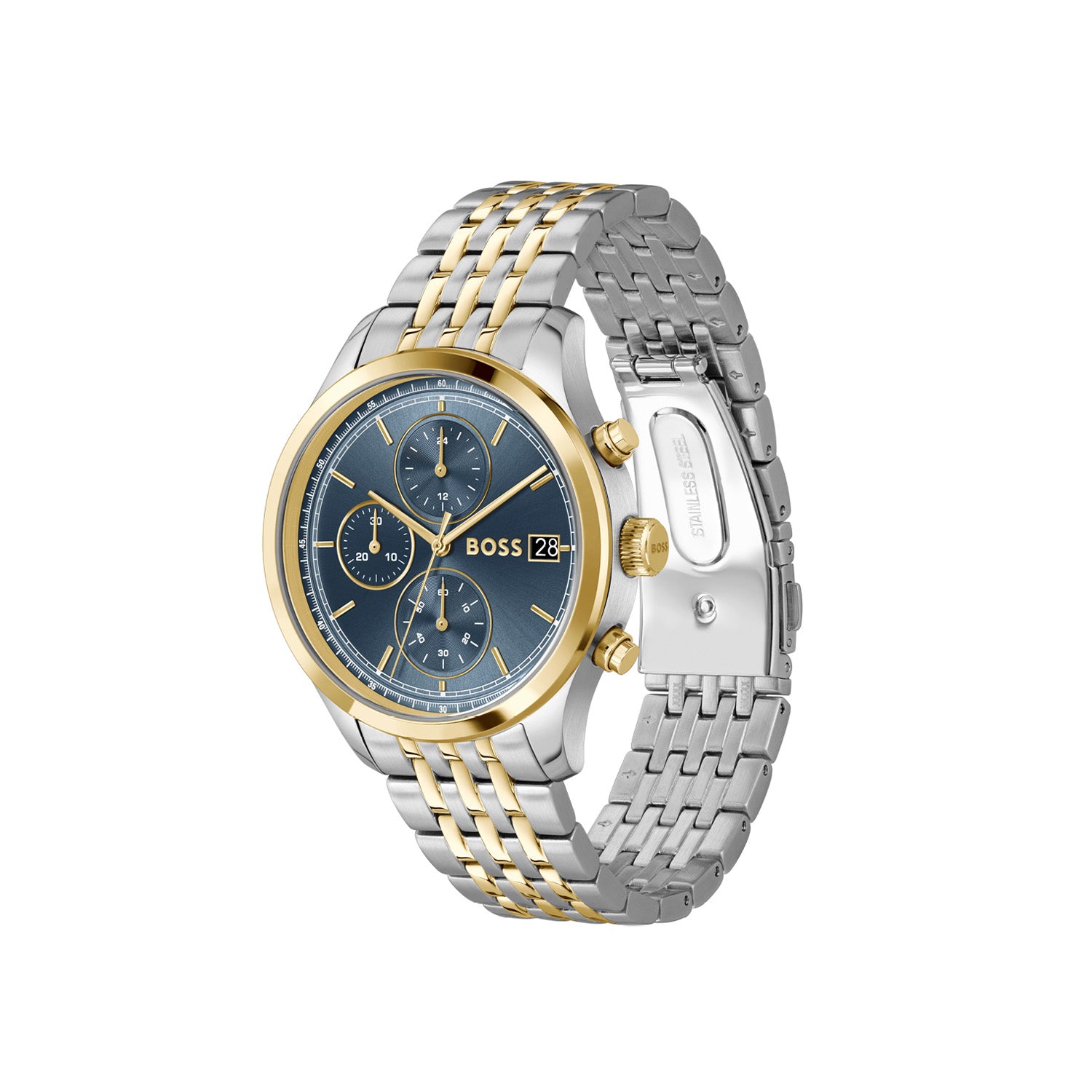 Hugo Boss Heren Horloge HB1514329 41 mm Zilverkleurig