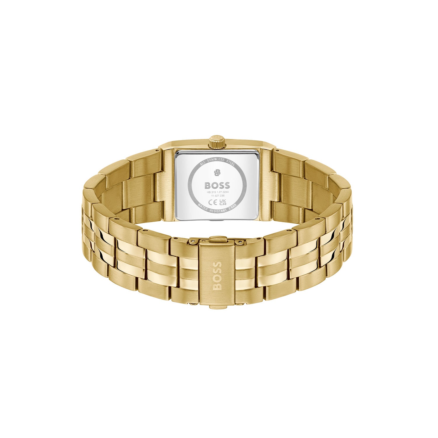 Hugo Boss Heren Horloge HB1514332 28 mm Goudkleurig