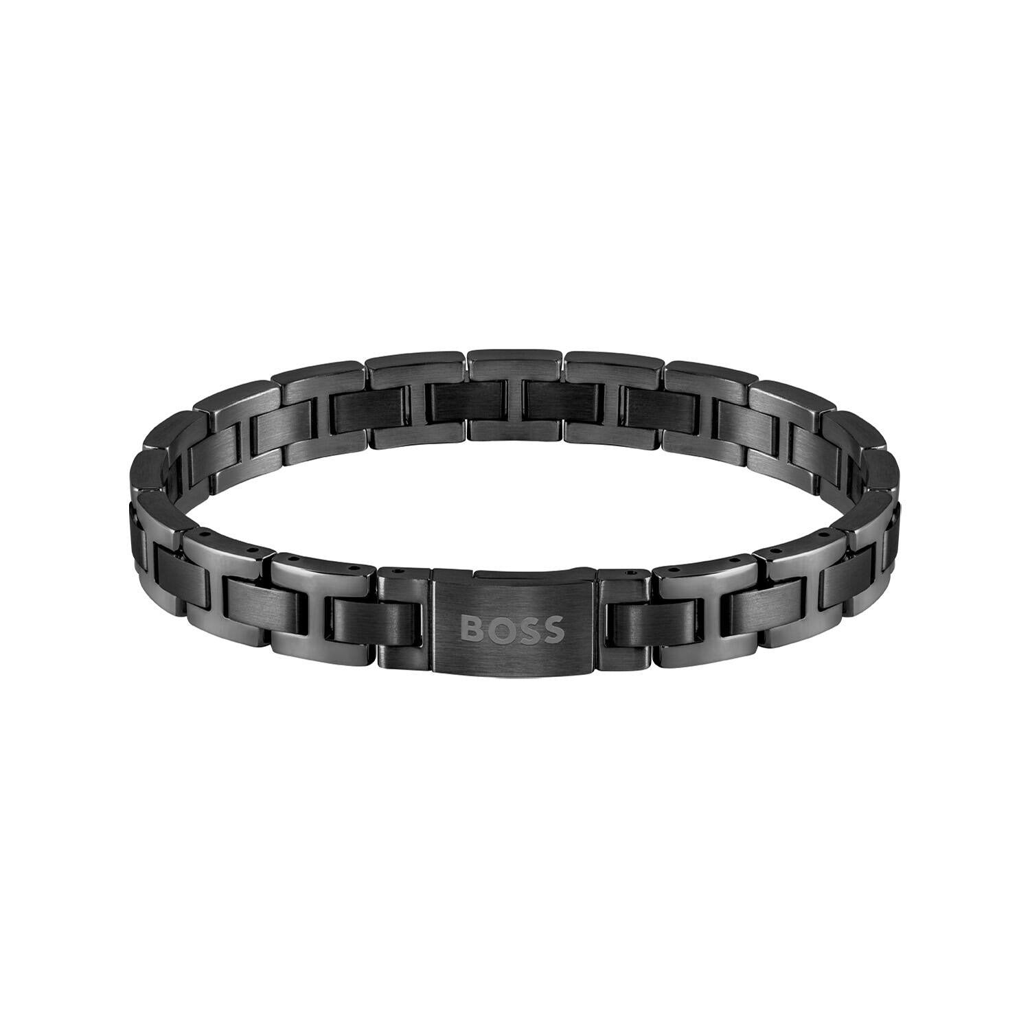Hugo Boss Armband HBJ1580055 Heren Zwart 20 cm