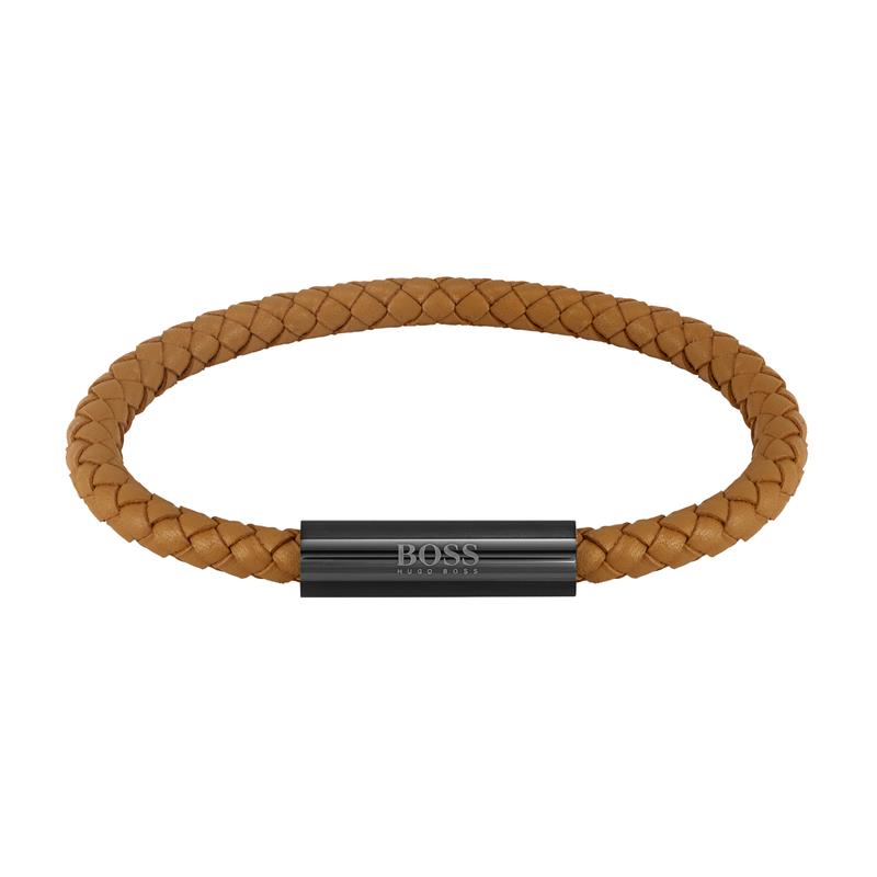 Hugo Boss Armband HBJ1580153 Heren Bruin