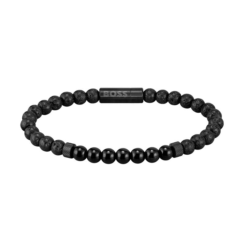 Hugo Boss Armband HBJ1580272 Heren Zwart