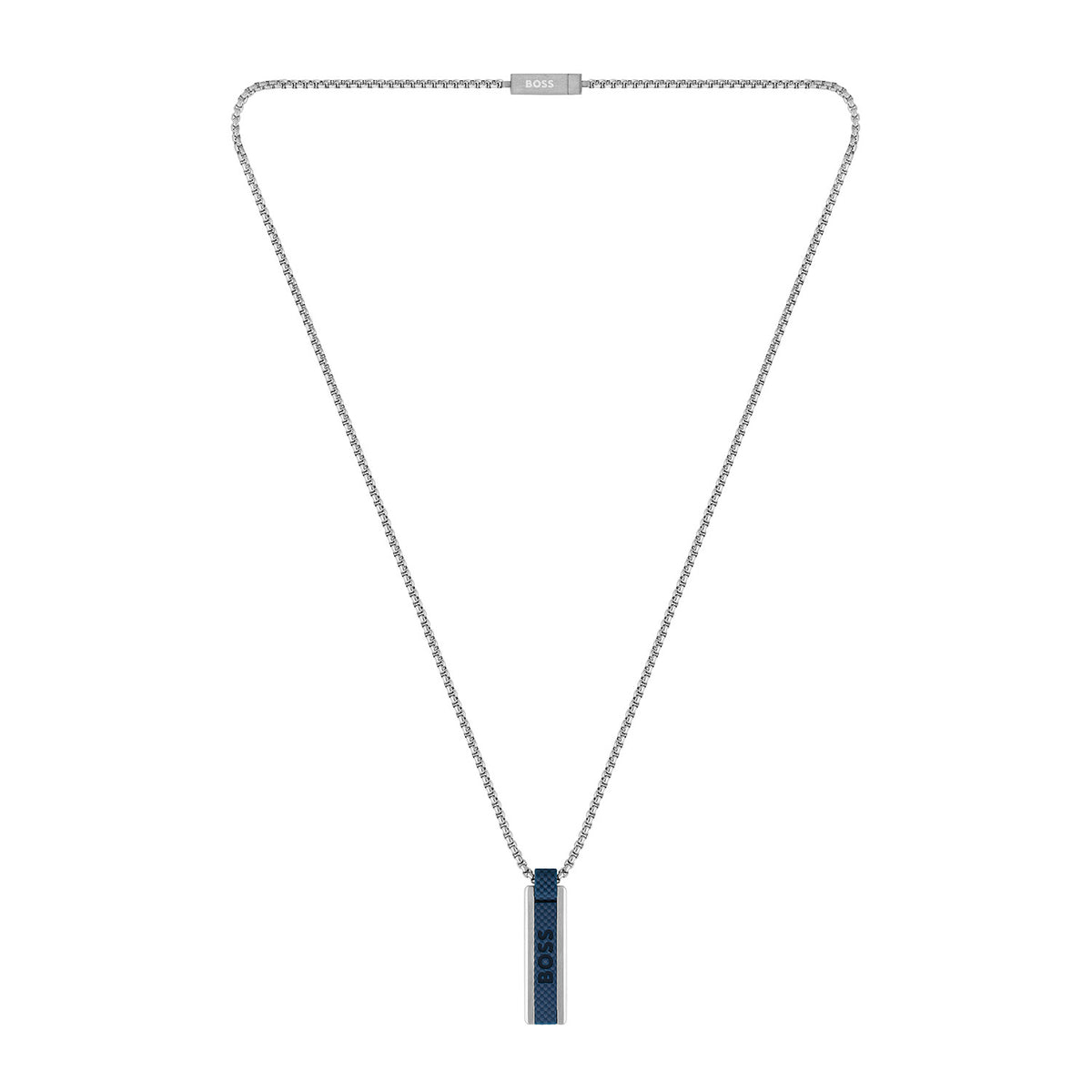 Hugo Boss Ketting HBJ1580370 Heren Zilverkleurig 60 cm