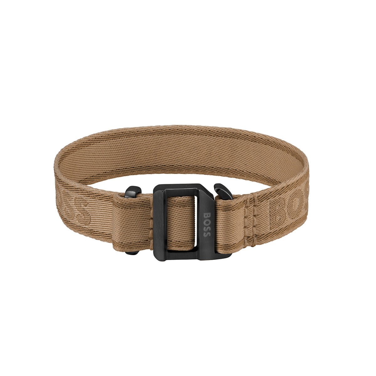 Hugo Boss Armband HBJ1580499 Heren Bruin 20 cm