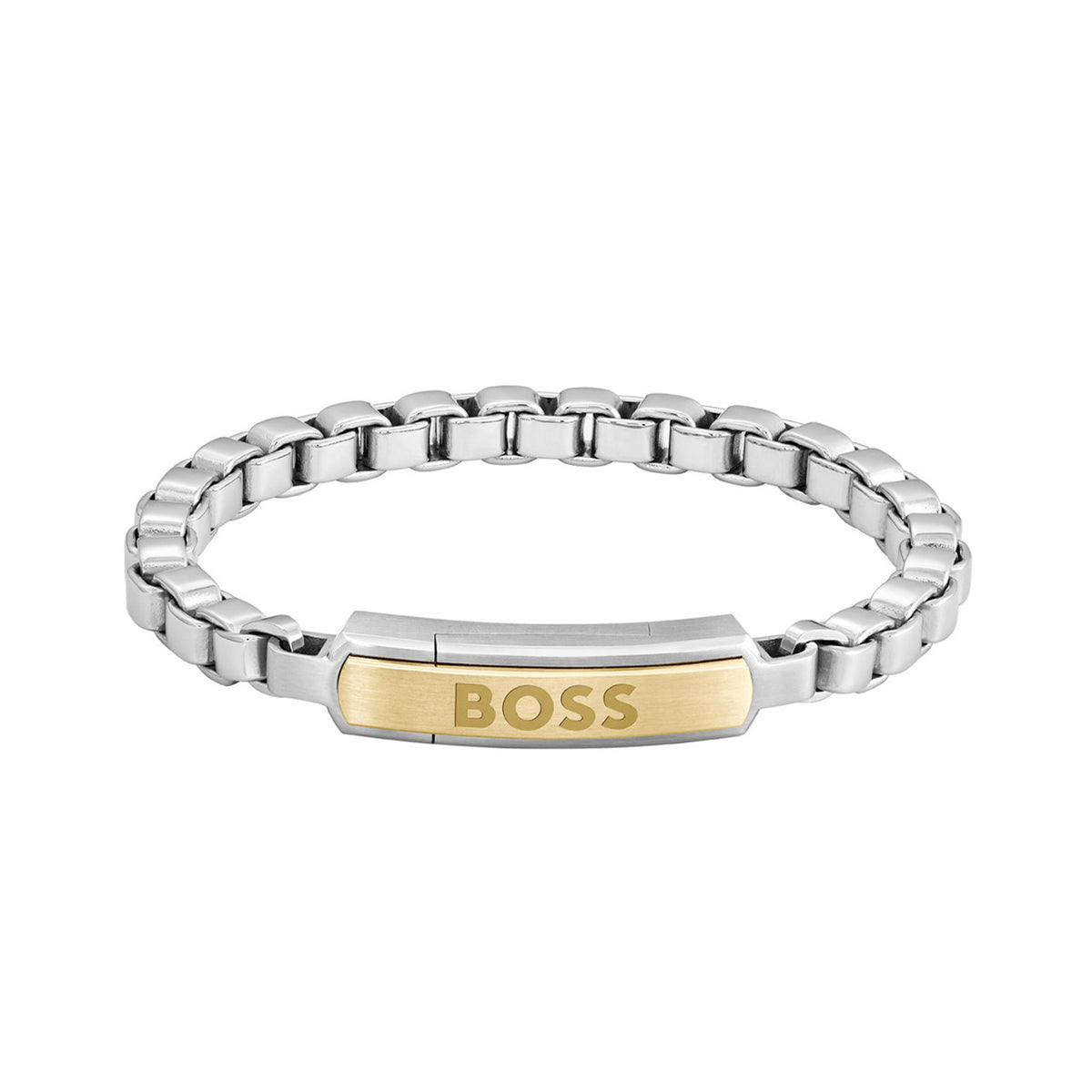 Hugo Boss Armband HBJ1580597M Heren Zilverkleurig 19 cm