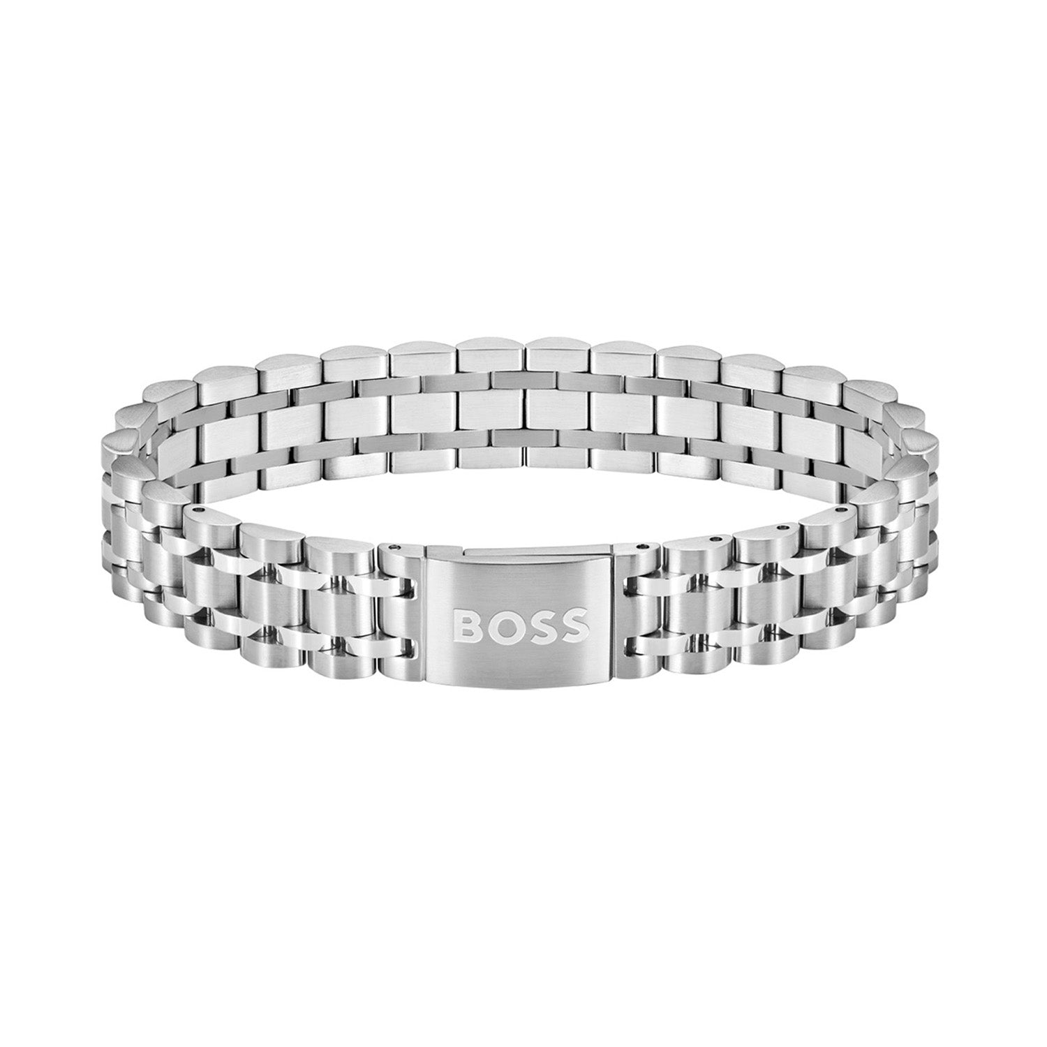Hugo Boss Armband HBJ1580644 Heren Zilverkleurig 19 cm