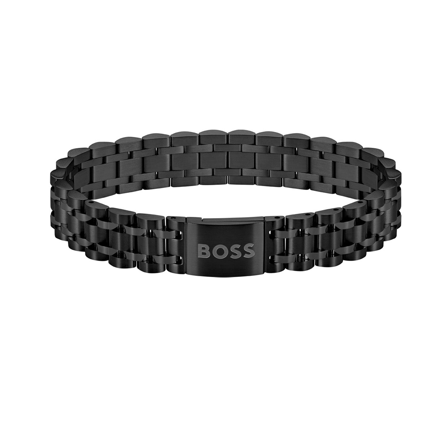 Hugo Boss Armband HBJ1580646 Heren Zwart 19 cm