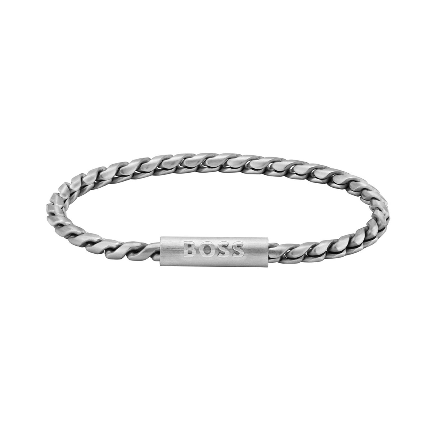 Hugo Boss Armband HBJ1580695 Heren Zilverkleurig 19 cm