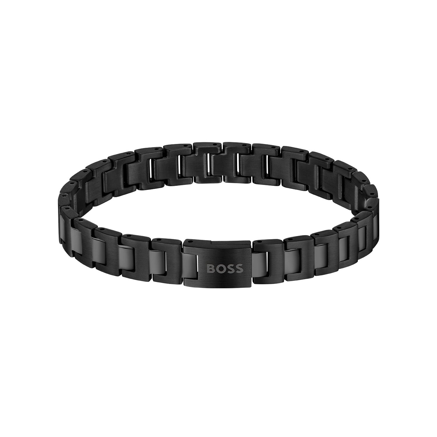 Hugo Boss Armband HBJ1580752 Heren Zwart 19 cm