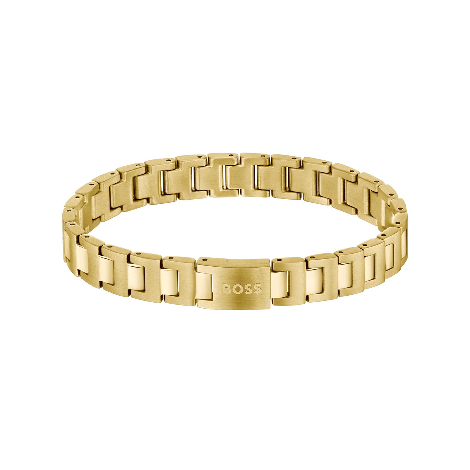 Hugo Boss Armband HBJ1580753 Heren Goudkleurig 19 cm