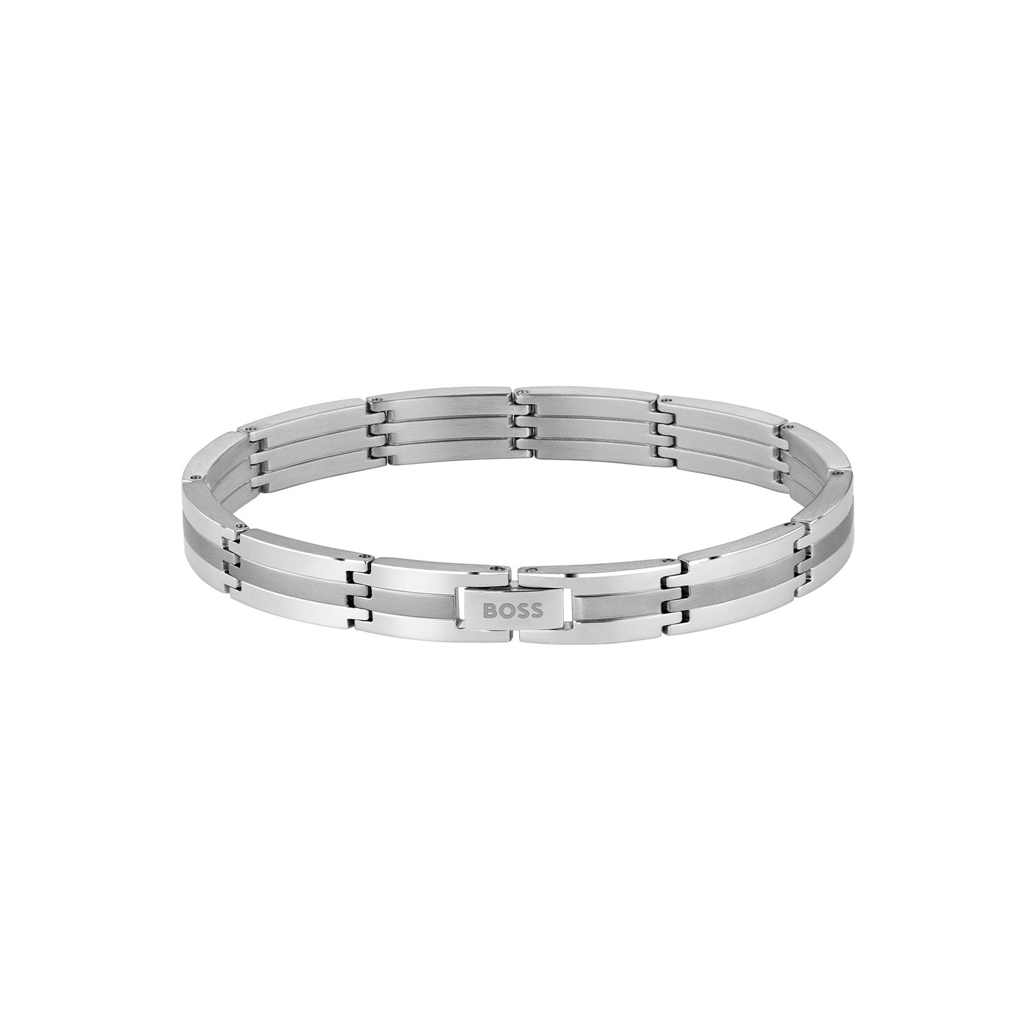 Hugo Boss Armband HBJ1580803 Heren Zilverkleurig 19 cm