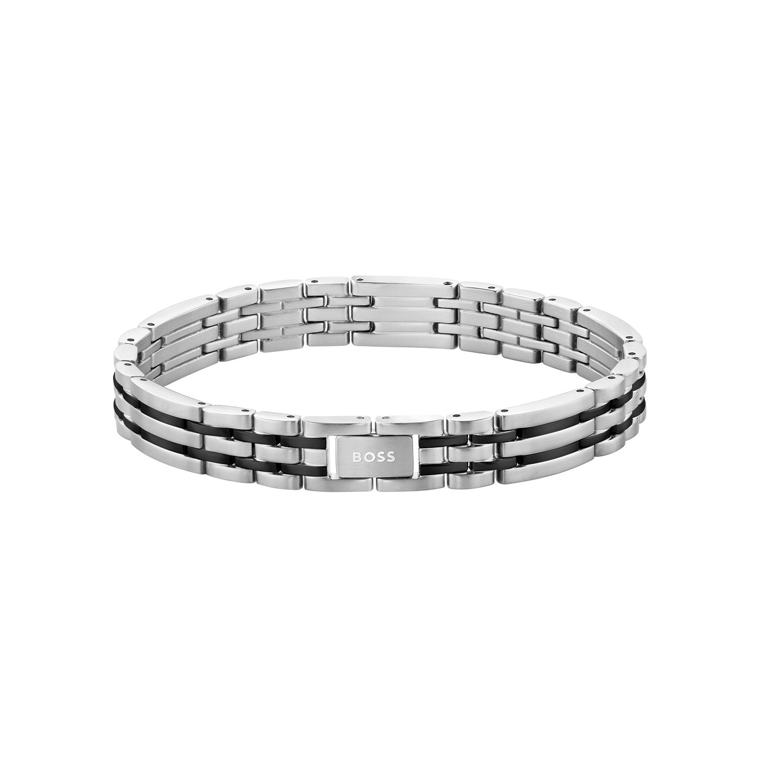 Hugo Boss Armband HBJ1580814 Heren Zilverkleurig 19 cm