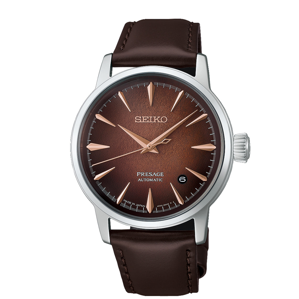Seiko Presage Herenhorloge HCB003J1 bruin - HCB003J1