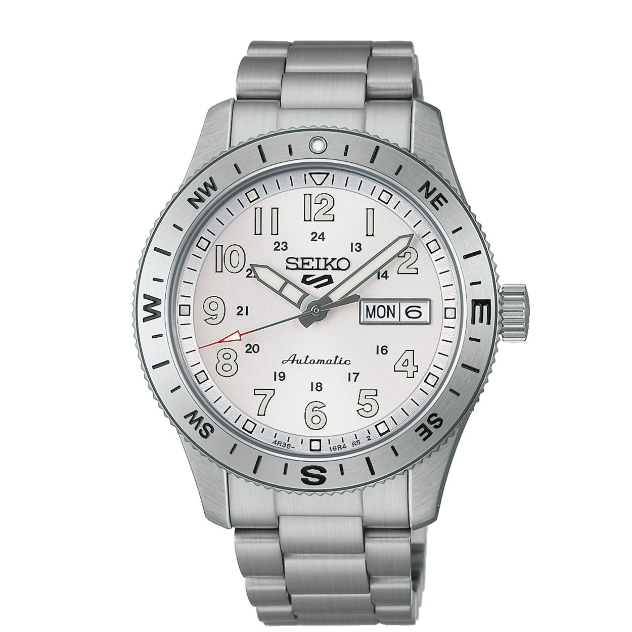 Seiko 5 Sports Herenhorloge HDB007K1 wit - HDB007K1
