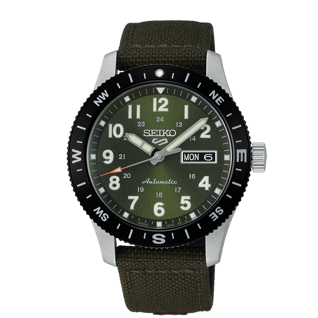 Seiko 5 Sports Herenhorloge HDB008K1 groen - HDB008K1