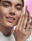 Pandora ME Pavé & blauwe dubbele ring 162528C01, exclusief en kwalitatief hoogwaardig. Ontdek nu!