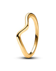 Pandora Gepolijste Golvende Ring 163095C00, exclusief en kwalitatief hoogwaardig. Ontdek nu!