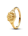 Pandora Game of Thrones Lannister Leeuw Verguld Zilveren Ring 163139C00