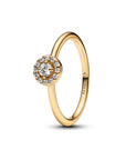 Pandora Ronde pavé halo-ring - 163554C01 - PansiteNederland.nl