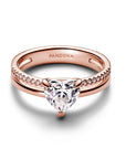 Pandora Dubbele Band Ring Met Hart 183100C01 - PansiteNederland.nl