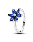 Pandora zilveren ring met blauwe gemengde stenen 193000C01, exclusief en kwalitatief hoogwaardig. Ontdek nu!