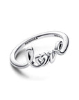 Pandora Handgeschreven Love Ring 193058C00, exclusief en kwalitatief hoogwaardig. Ontdek nu!