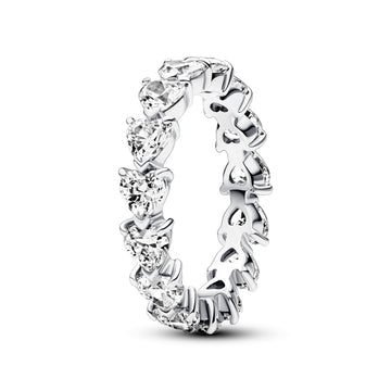 Pandora Eternity-Ring Met Hartenrij 193103C01, exclusief en kwalitatief hoogwaardig. Ontdek nu!