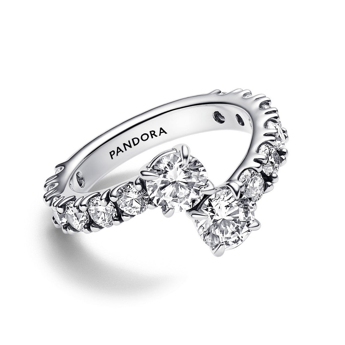 Pandora  Zilveren Ring met Helder Zirkonia 193149C01