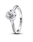 Pandora Rose in bloei Zilveren Ring met Helder Zirkonia 193215C01