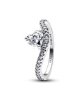 Pandora Golvend Pavé Hart Ring 193661C01 - PansiteNederland.nl