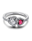 Pandora Halo Harten Ring 193662C01 - PansiteNederland.nl
