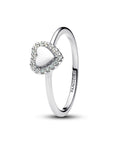 Pandora Ring Hart Sterling Zilver met Zirkonia - Graveerbaar - 193801C01