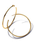 Pandora ESSENCE 14k Goudvergulde Open oorringen van 65 mm 263312C00 - PansiteNederland.nl