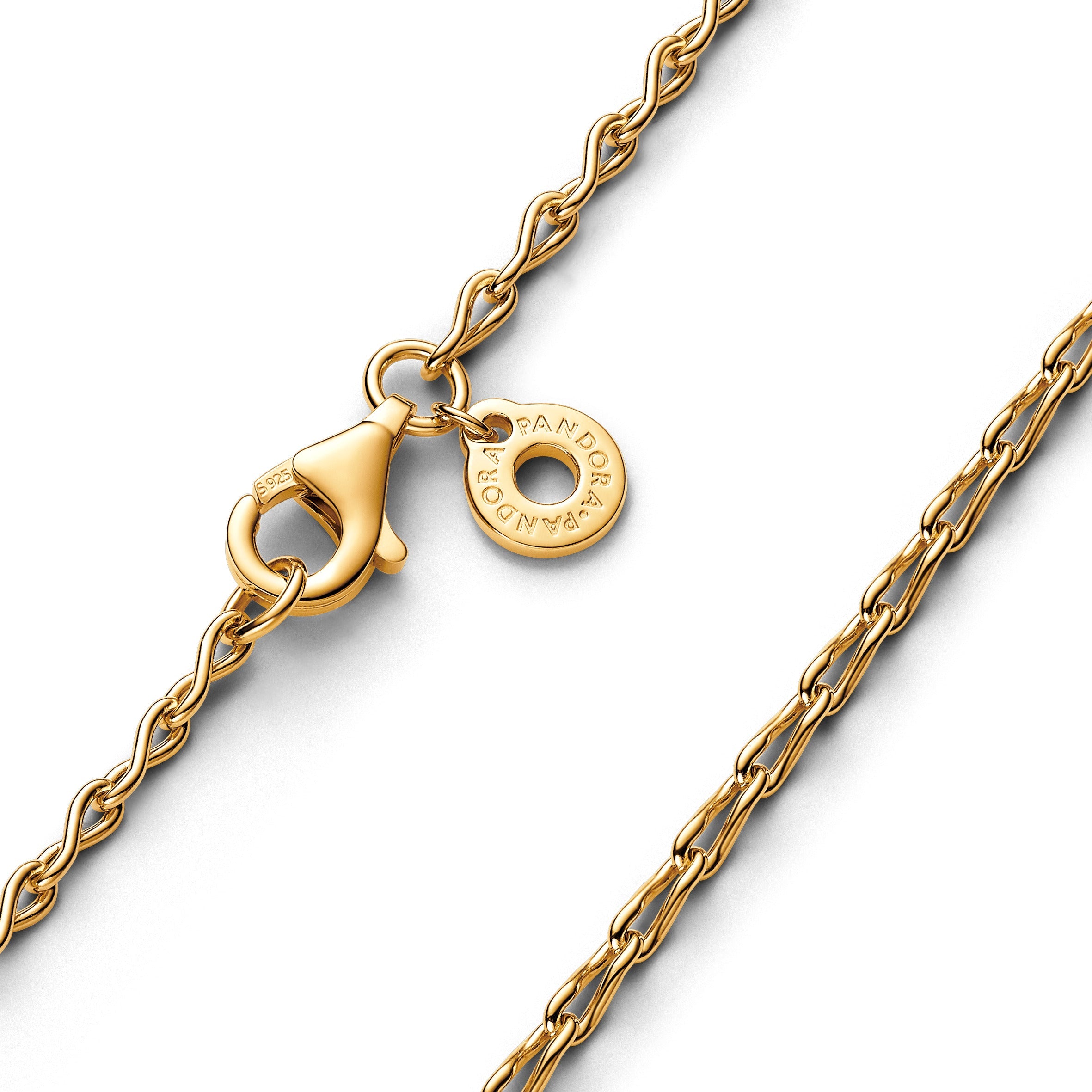 Pandora Oneindigheidshalsketting goudverguld - 363052C00