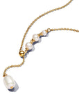 Pandora ESSENCE Behandelde Gecultiveerde Zoetwaterparel Ketting met Hanger - 363259C01
