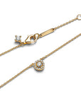 Pandora Halsketting met hanger met ronde halo en pavé Zirkonia - 363548C01 - PansiteNederland.nl