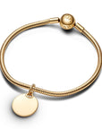 Pandora Graveerbare Ronde Hanger Bedel 368610C00 - PansiteNederland.nl