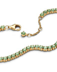 Pandora Sprankelende Groene Tennisarmband - 561469C02 - PansiteNederland.nl