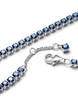Pandora Sprankelende blauwe tennisarmband - 591469C02 - PansiteNederland.nl