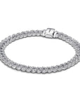 Pandora armband zilver met zirkonia 593008C01, exclusief en kwalitatief hoogwaardig. Ontdek nu!