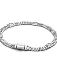 Pandora Cubaanse Schakelarmband 594226C01 – Zilver met Hartjes